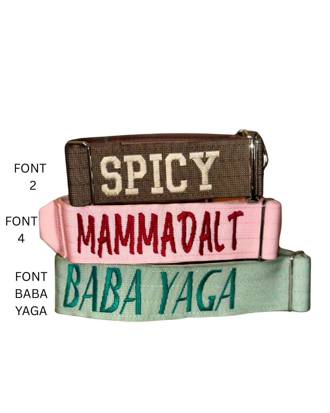 Solid Halsbånd- og linesett - Lyngrosa